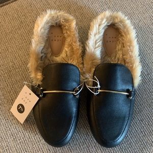 Fur Lined Mules